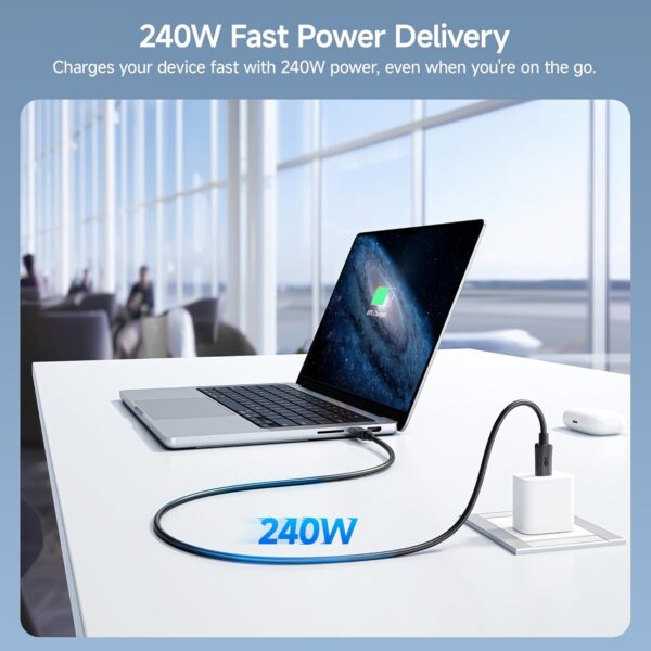 Cable Matters USB-C to USB-C Cable 20Gbps, 6ft - Image 4