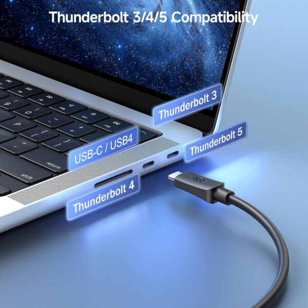 Cable Matters USB-C to USB-C Cable 20Gbps, 6ft - Image 6