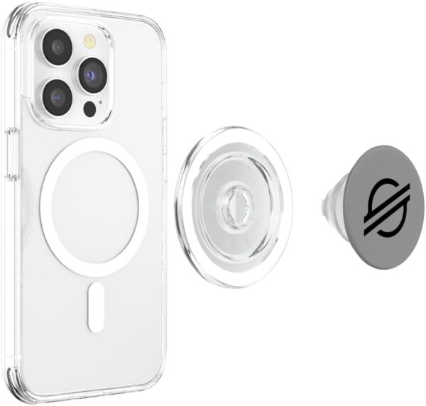 Stellar XLM Cryptocurrency Crypto Trader Gift Decentralized PopSockets Clear - Image 3