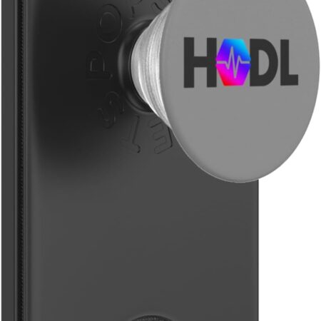 Pulse Chain Grey Hold Cryptocurrency Crypto Trader Gift PopSockets Black