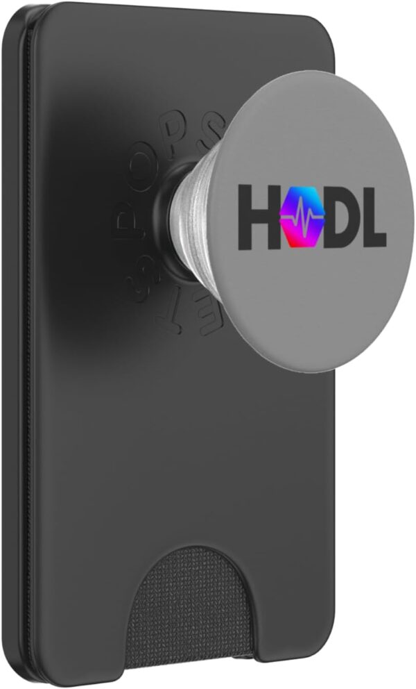 Pulse Chain Grey Hold Cryptocurrency Crypto Trader Gift PopSockets Black