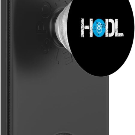 Fantom Hold Distressed Dark Crypto Trader Gift PopSockets PopWallet for Black
