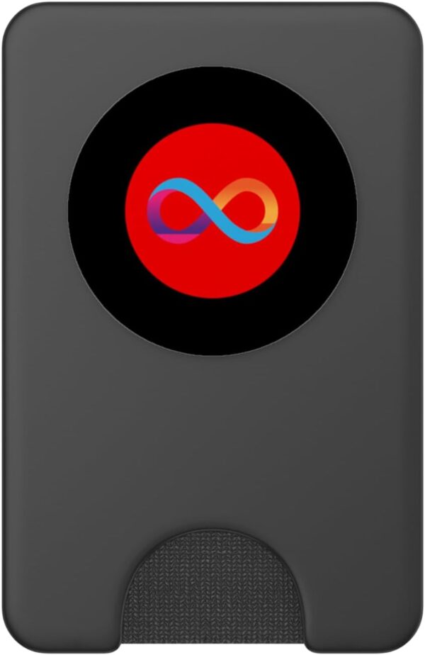 Internet Computer ICP Red Cryptocurrency Crypto Trader Gift PopSockets Black - Image 2