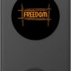 Freedom Bitcoin Funny BTC Crypto Gift for Dad PopSockets Black - Image 2