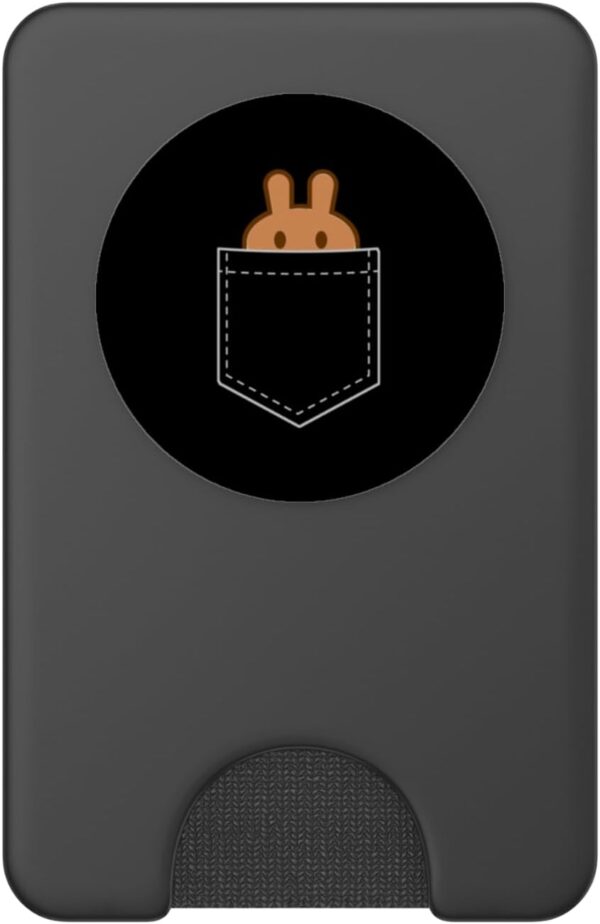 PancakeSwap CAKE Pocket Hidden DeFi Crypto Trader Gift PopSockets Black - Image 2