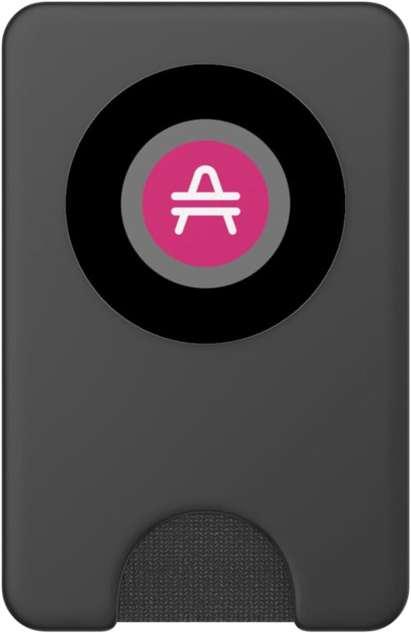 Amp AMP Grey Cryptocurrency Crypto Trader Gift PopSockets PopWallet for Black - Image 2
