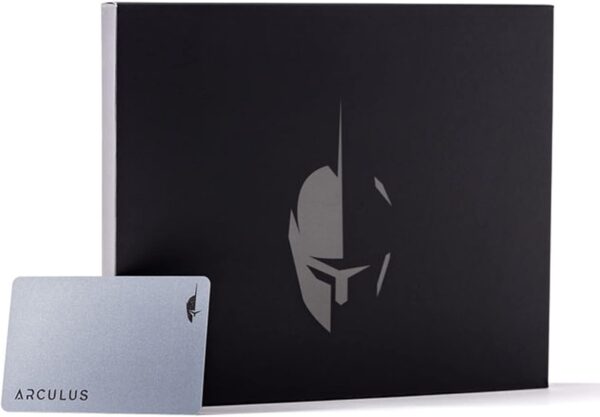 Arculus Crypto Cold Storage Wallet, Secure Bitcoin & Ethereum New Silver - Image 2