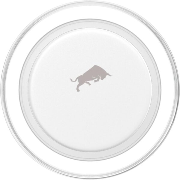 Rage Bull Bullish Crypto Forex Stock Market Trader Gift PopSockets Clear - Image 2
