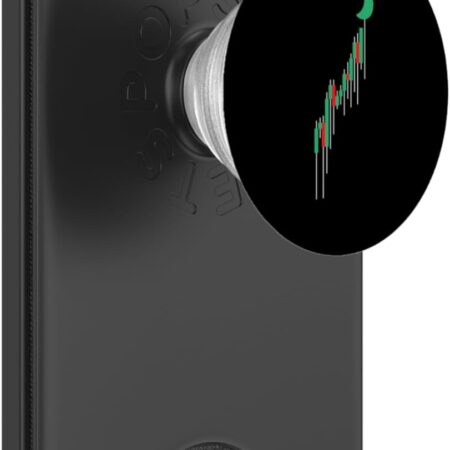 To Moon Stock Chart Trader Market Forex Crypto Gift PopSockets Black