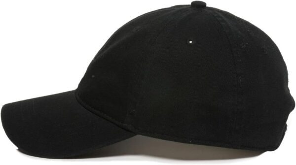 Tech Design Bitcoin Cryptocurrency Baseball Cap Embroidered One Size, Black - Image 3