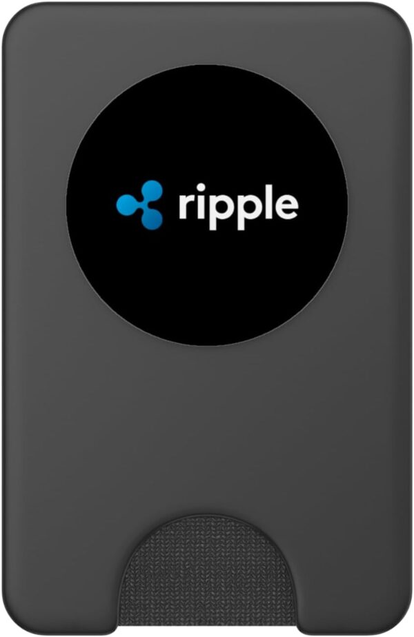 Ripple XRP Logo Crypto Trading Trader Gift Cryptocurrency PopSockets Black - Image 2