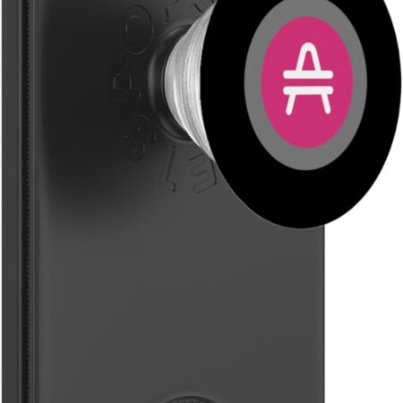 Amp AMP Grey Cryptocurrency Crypto Trader Gift PopSockets PopWallet for Black
