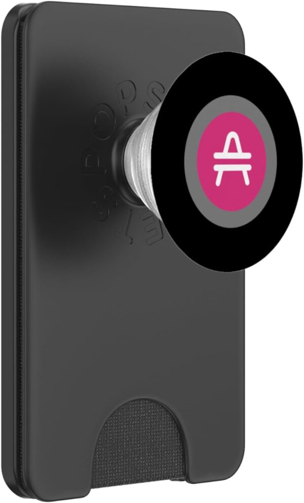 Amp AMP Grey Cryptocurrency Crypto Trader Gift PopSockets PopWallet for Black