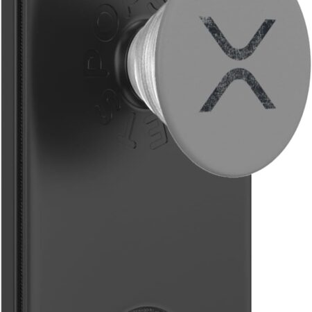 Xrp XRP Distressed Crypto Investor Fan Trader Gift PopSockets Black