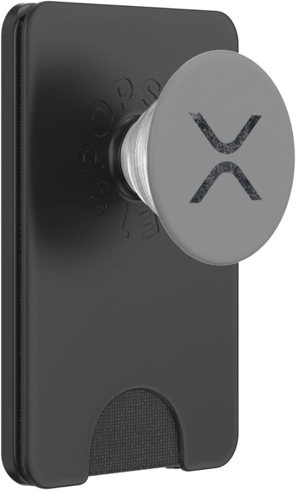 Xrp XRP Distressed Crypto Investor Fan Trader Gift PopSockets Black