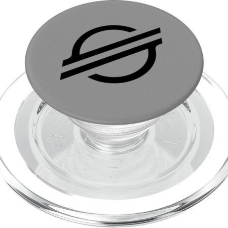 Stellar XLM Cryptocurrency Crypto Trader Gift Decentralized PopSockets Clear