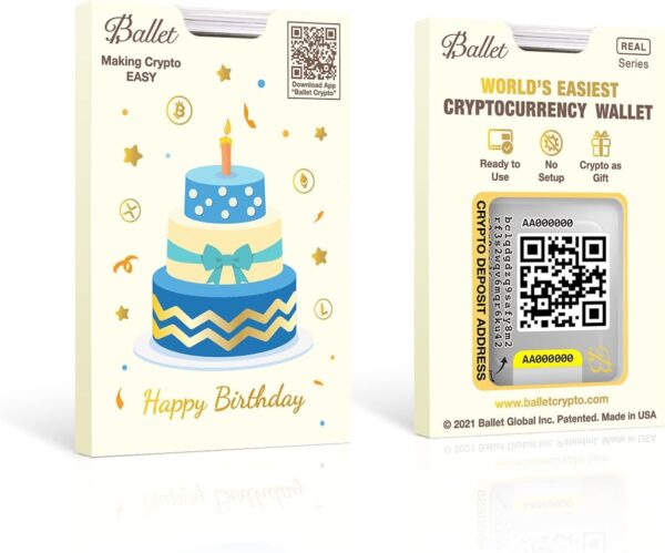 Ballet 3-Pack Gift Set Real Bitcoin - The Easiest Crypto Cold Storage Silver - Image 4