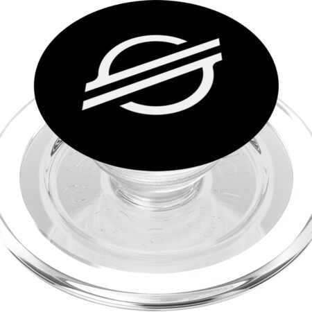 White PopSockets PopGrip for MagSafe Clear