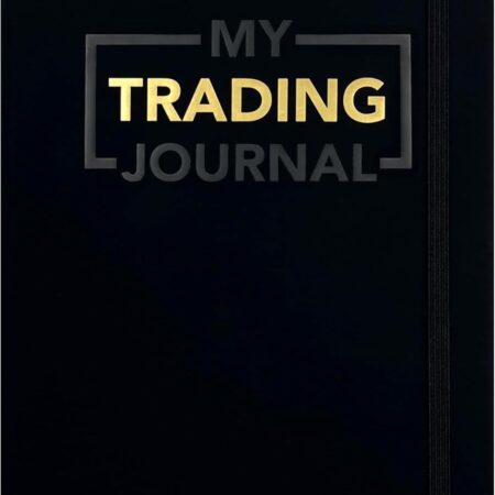 My Trading Journal - Premium Log Book for Stock Market, A5, Black
