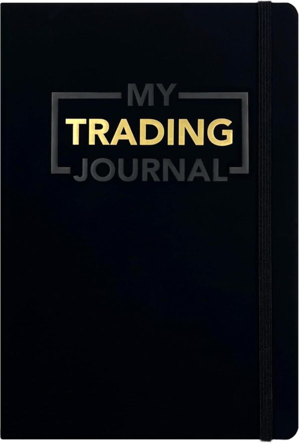 My Trading Journal - Premium Log Book for Stock Market, A5, Black