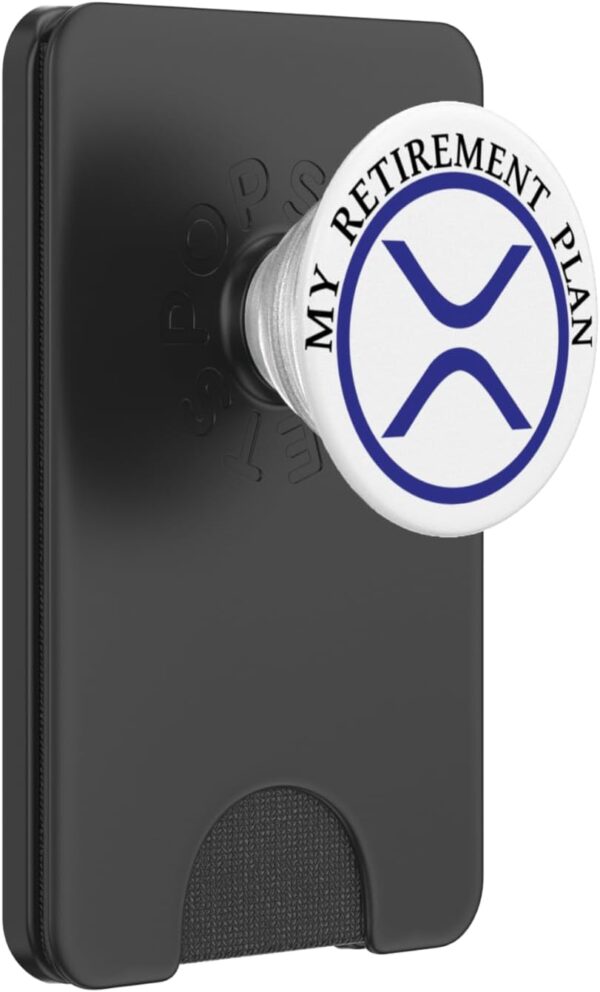Funny XRP Crypto Coin Ripple Cryptocurrency for Women PopSockets Black