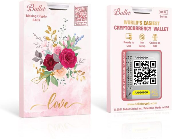 Ballet 3-Pack Gift Set Real Bitcoin - The Easiest Crypto Cold Storage Silver - Image 2