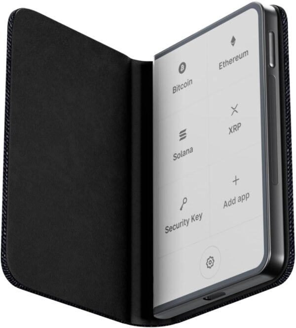 Ledger STAX Magnet Shell - Protection for Touchscreen Business Charcoal - Image 2