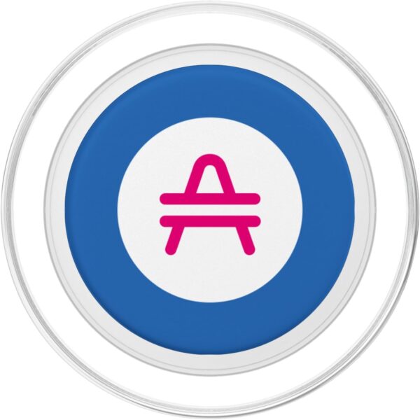 Pink Blockchain PopSockets PopGrip for MagSafe Clear - Image 2