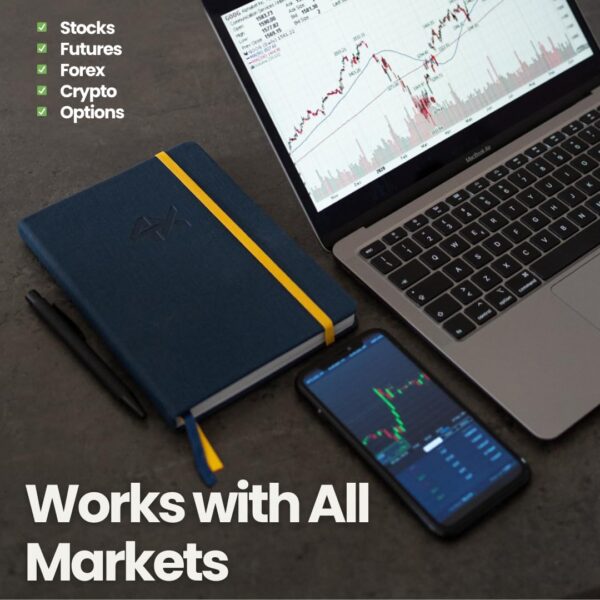 4X Trading Journal - Log Book for Day Traders: Neuroscience-Based Trade Blue - Image 8