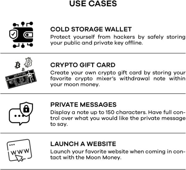 | Dogecoin (Doge) Moon Money | Custom Programmable Physical Crypto Cash |... - Image 6