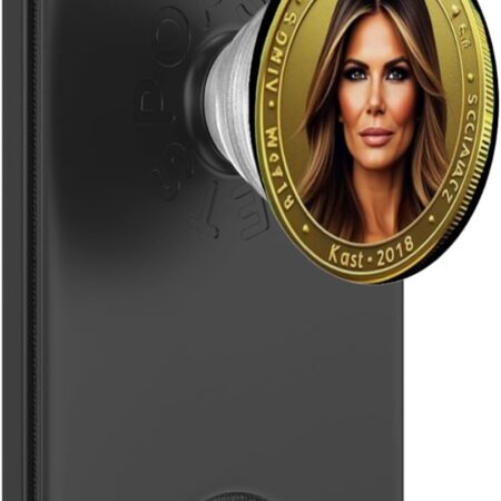 Trump and Melania Currency Launches Meme Coin Crypto PopSockets Black