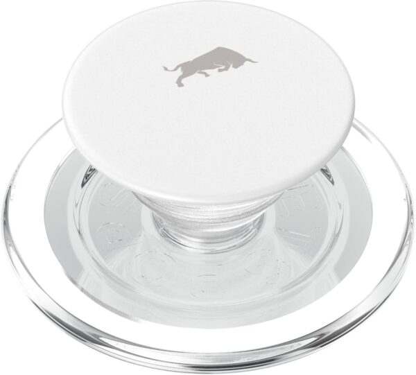 Rage Bull Bullish Crypto Forex Stock Market Trader Gift PopSockets Clear