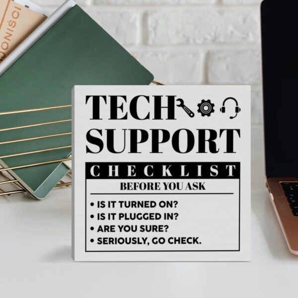 Funny Tech Support Gifts for Women Men, It Engineer Computer A1 - Image 3