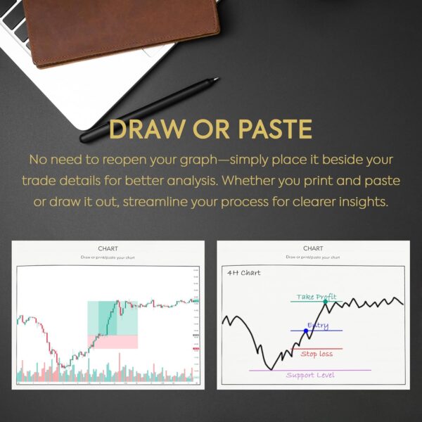 My Trading Journal - Premium Log Book for Stock Market, A5, Black - Image 5