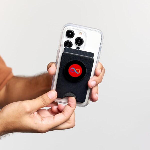 Internet Computer ICP Red Cryptocurrency Crypto Trader Gift PopSockets Black - Image 5