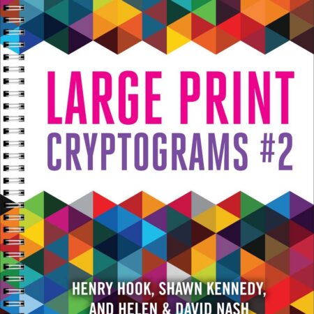 Large Print Cryptograms #2 Spiral-bound – Print, June 16, 2015