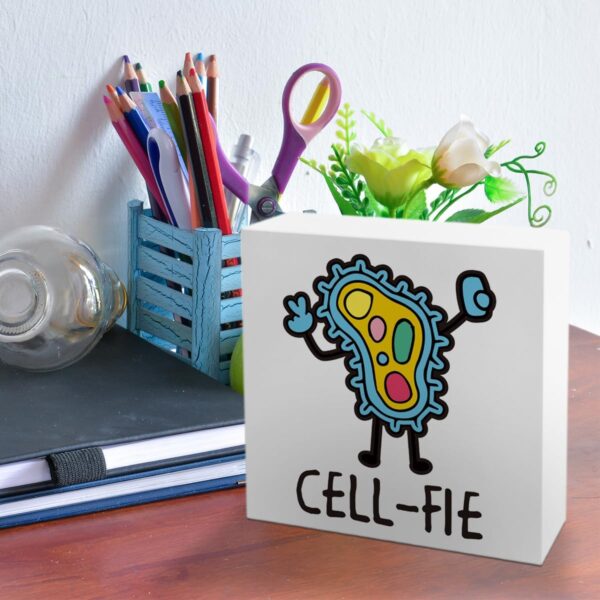 Biology Gifts for Women Men, Lovers Teacher Student White - Image 4