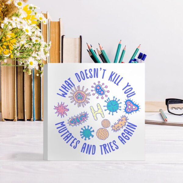 Biology Gifts for Women Men, Lovers Teacher Student White - Image 3