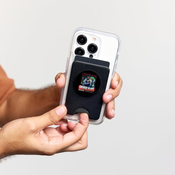 Crypto Flow Money grows PopSockets PopWallet for MagSafe Black - Image 5