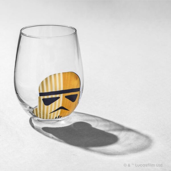 JoyJolt Star Wars™ Helmet Hues Tumblers Stemless Glasses. Set of 4 HH681 - Image 5