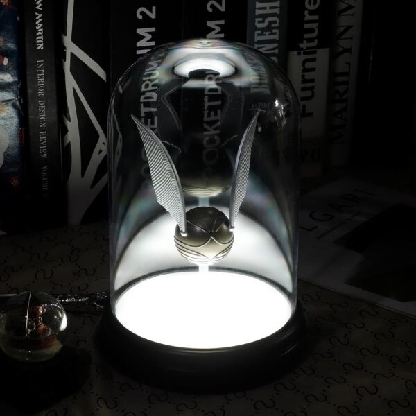 Levitating Golden Snitch Light Home Desk Decor Lamp Accessories As shown - Image 5