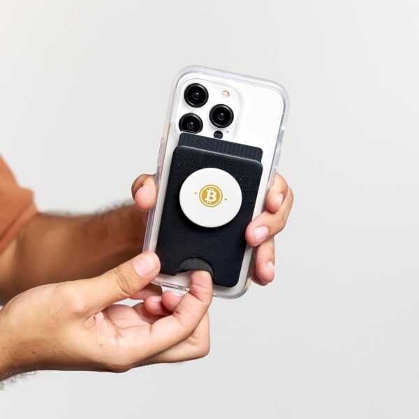 Bitcoin Lover Crypto Investing Trader Mining PopSockets Black - Image 5