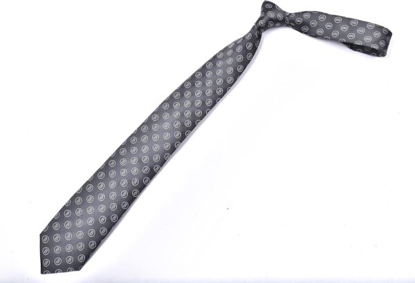 Grey Bitcoin Necktie - Blockchain - cryptocurrency necktie - crypto... - Image 5