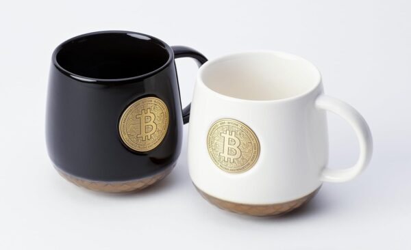 Crypto Bitcoin Coffee Mug, Ceramic Mug Cup, Digital Currency White - Image 7