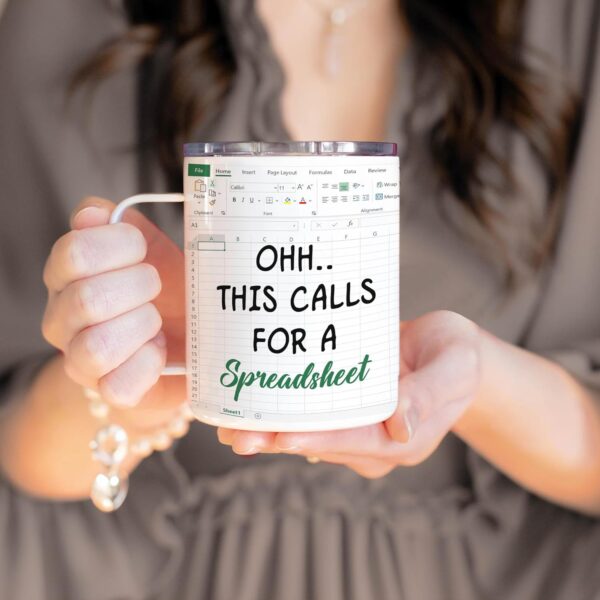 Hyturtle Accountant Gifts for Women, Men, Boss, 12 Oz, - Image 4