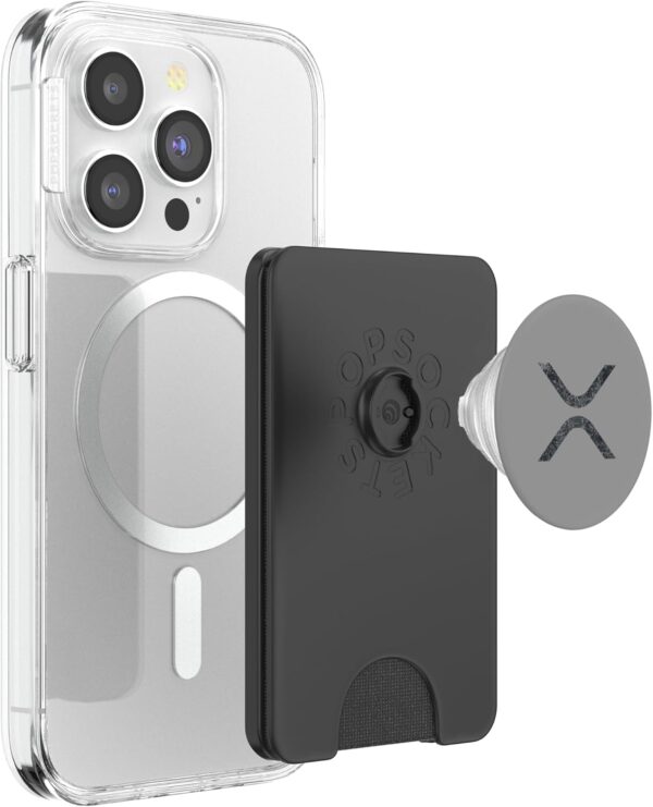 Xrp XRP Distressed Crypto Investor Fan Trader Gift PopSockets Black - Image 3