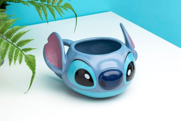 Disney Lilo and Stitch Officially Licensed Oversized Coffee Mug, Heat Blue - Image 4