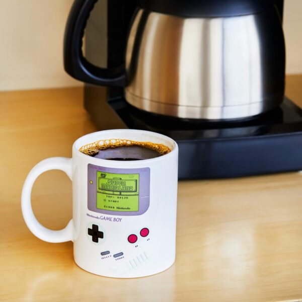Paladone Gameboy Heat Changing Coffee Mug - Gift 1 Count (Pack of 1), Black - Image 6