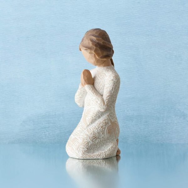 Willow Tree Prayer of Peace (Lighter Skin), Seeking The Quiet Lighter Skin - Image 5