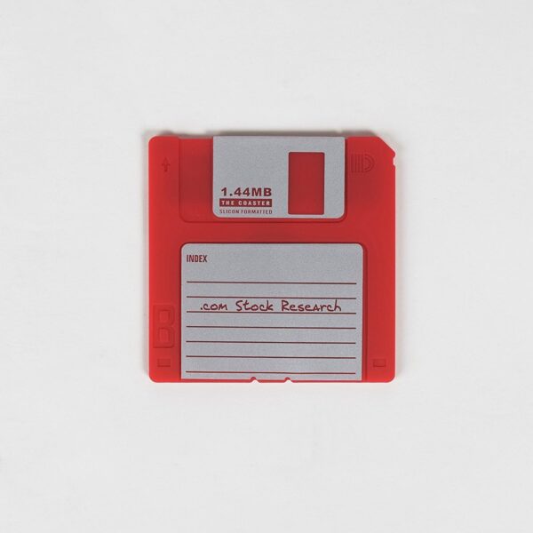Nineties Nerd Retro Floppy Disk Non-slip Red, Yellow, Blue, Multicolor, Black - Image 3